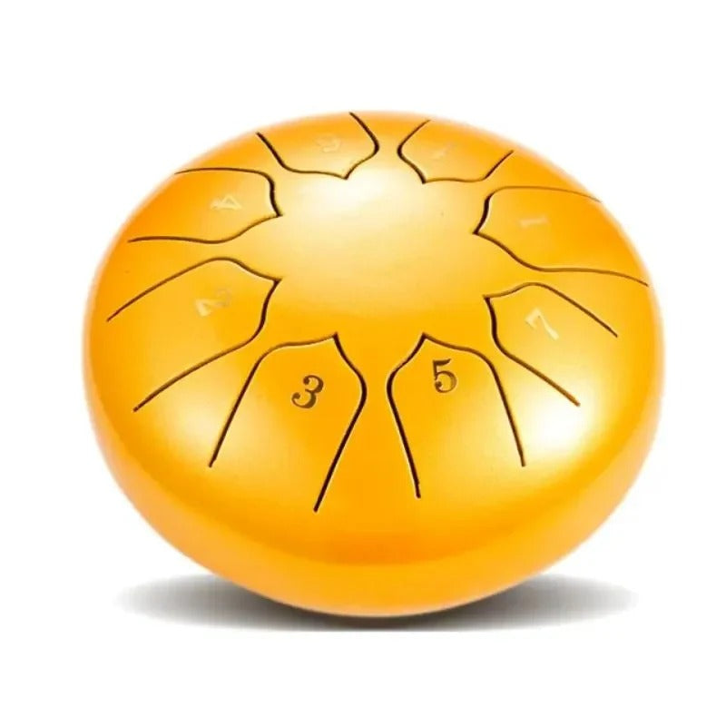 8-Tone Musical Rain Drum - Professional Percussion Instrument for Relaxation and Meditation