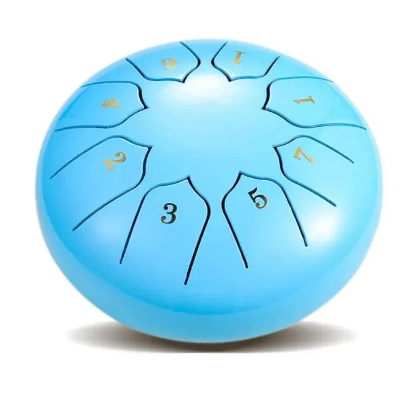 8-Tone Musical Rain Drum - Professional Percussion Instrument for Relaxation and Meditation