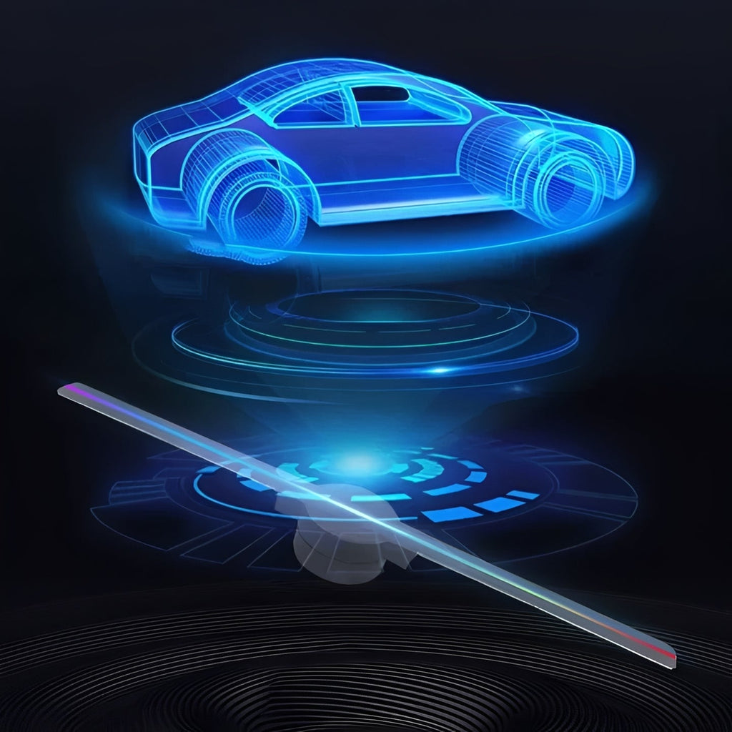 3D LED Hologram Fan Projector - Stunning Visual Display for Events & Advertising
