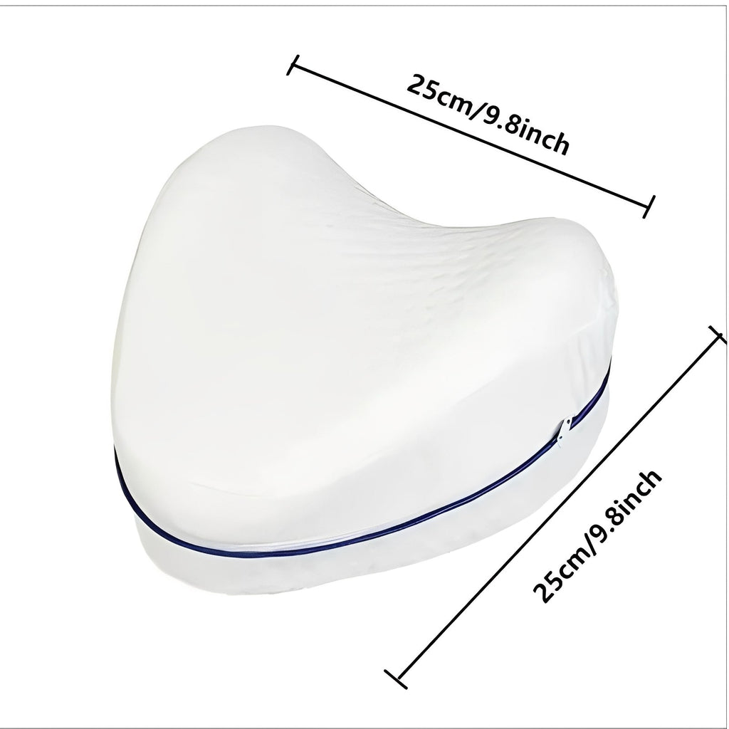 2-Pack Washable Zippered Pillowcases for Leg Contour Pillows - Soft, Durable & Easy to Clean