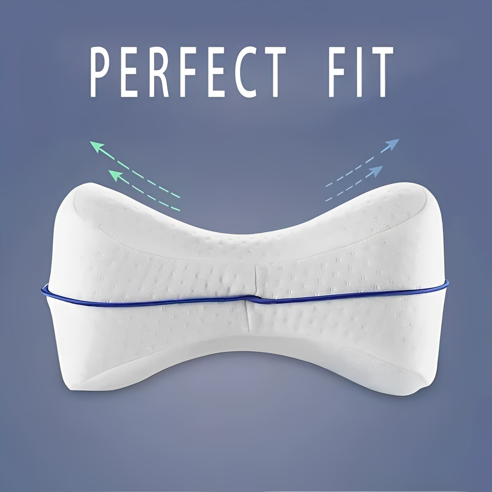 2-Pack Washable Zippered Pillowcases for Leg Contour Pillows - Soft, Durable & Easy to Clean