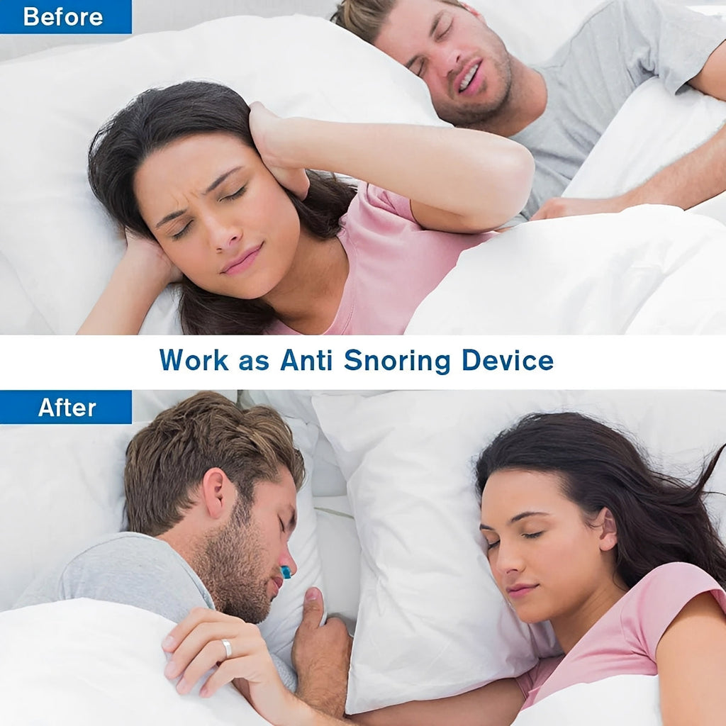 Cordless Nasal Sleep Aid Device - Compact Snoring Relief Insert for Better Sleep