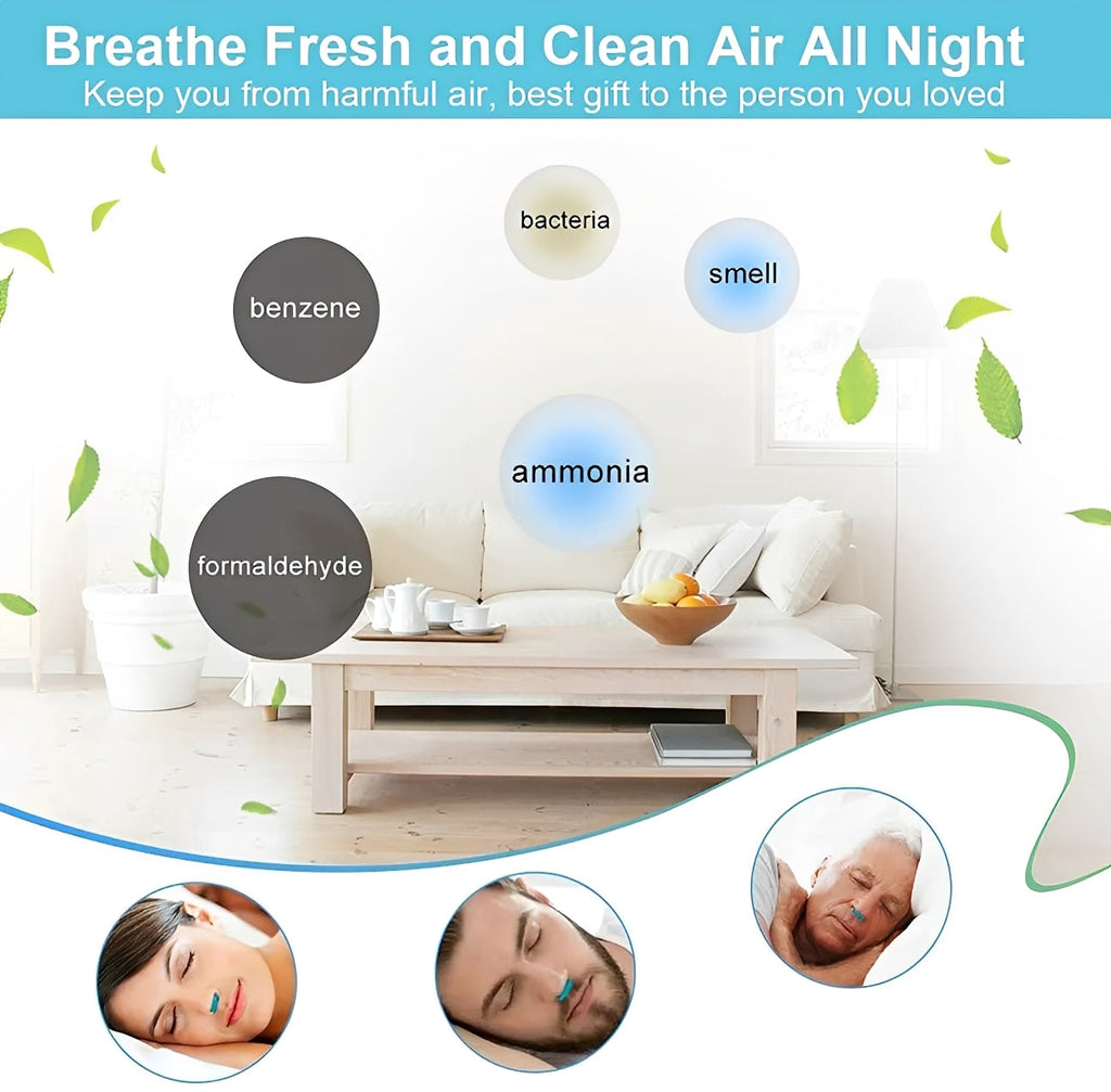 Cordless Nasal Sleep Aid Device - Compact Snoring Relief Insert for Better Sleep