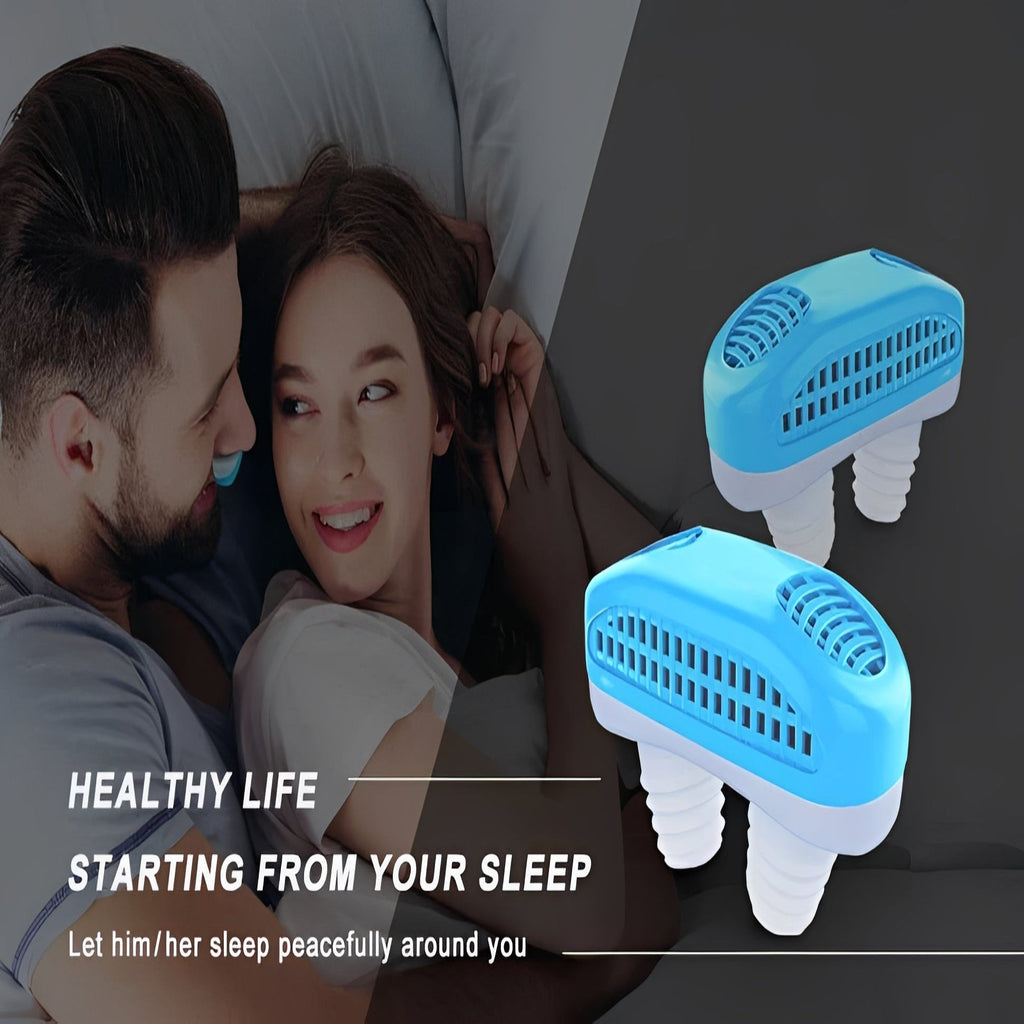 Cordless Nasal Sleep Aid Device - Compact Snoring Relief Insert for Better Sleep