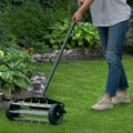 Premium Lawn Aerator Tool with Durable Steel Spikes - Manual Soil Aeration for Healthy Yard & Garden