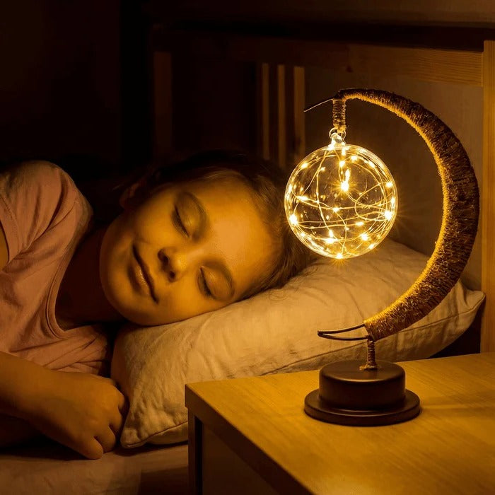 Realistic 3D Moon Lamp - Detailed Celestial Surface Design for Home Decor & Night Light