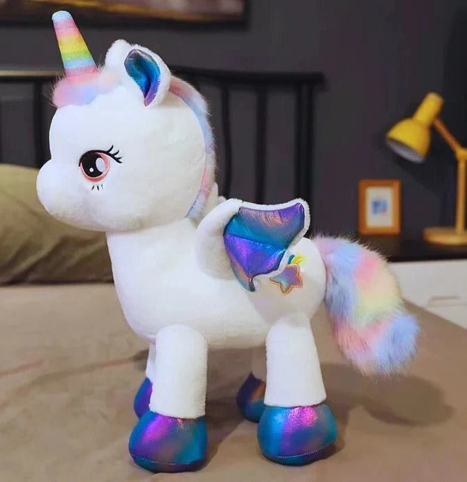 Giant Oversized Plush Unicorn Stuffed Animal Toy - Soft & Cuddly Fantasy Gift for Kids & Adults