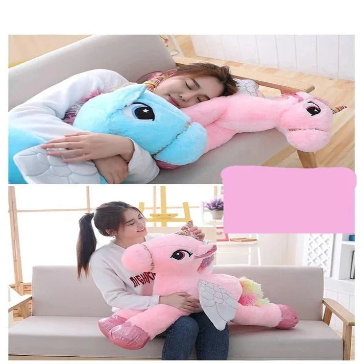 Giant Oversized Plush Unicorn Stuffed Animal Toy - Soft & Cuddly Fantasy Gift for Kids & Adults