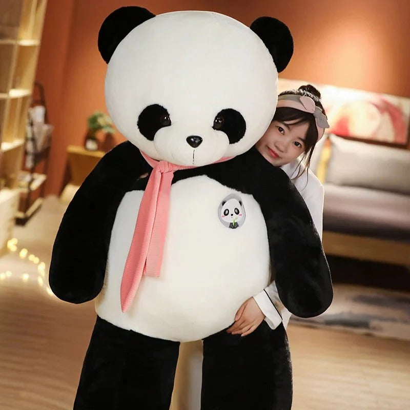 Extra-Large Plush Panda Stuffed Animal - Cuddly Oversized Toy for Kids & Adults