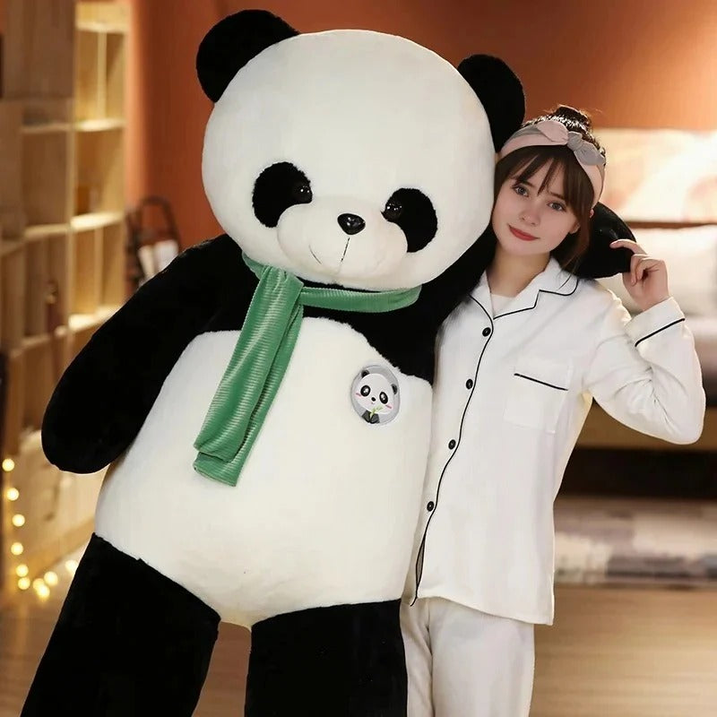 Extra-Large Plush Panda Stuffed Animal - Cuddly Oversized Toy for Kids & Adults