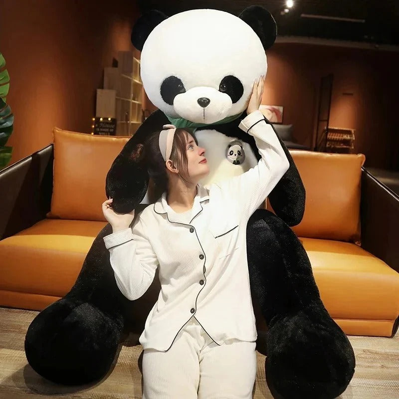 Extra-Large Plush Panda Stuffed Animal - Cuddly Oversized Toy for Kids & Adults