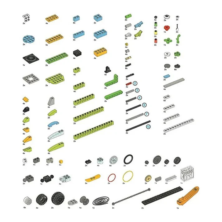STEM Robotics Building Kit - Programmable Components for Interactive Learning & Creative Engineering