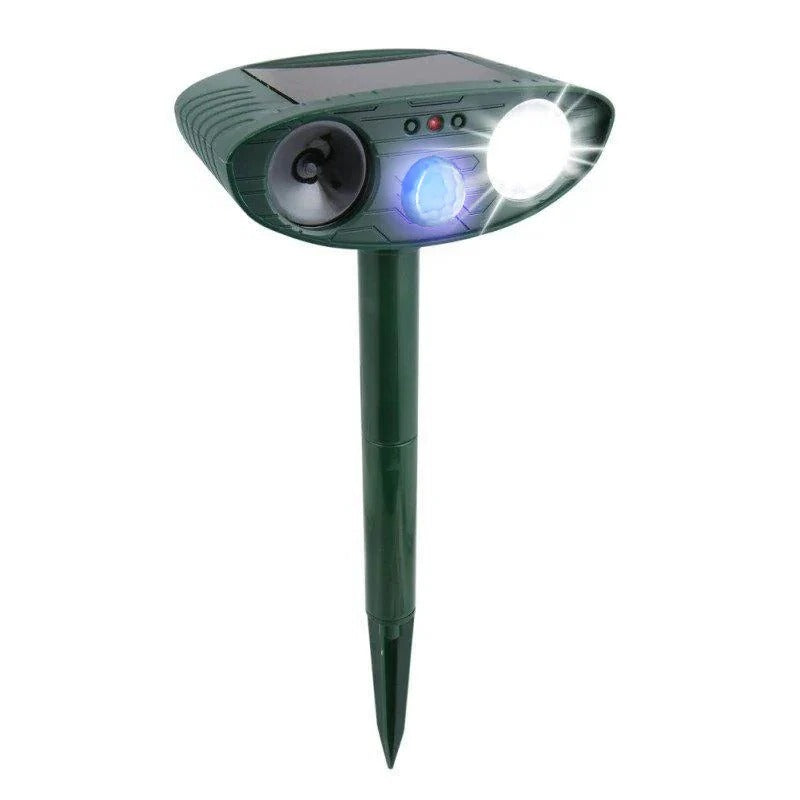 Solar-Powered Outdoor Rabbit Deterrent with Motion Detection - Eco-Friendly Animal Repellent