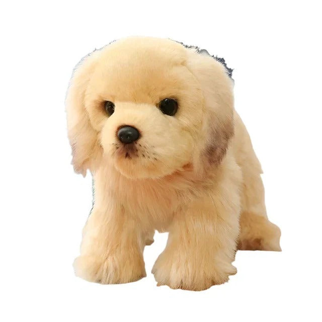 Portable Washable Plush Dog Stuffed Animal - Soft, Cuddly Companion for Pets & Kids