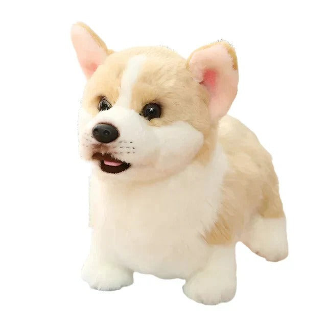 Portable Washable Plush Dog Stuffed Animal - Soft, Cuddly Companion for Pets & Kids
