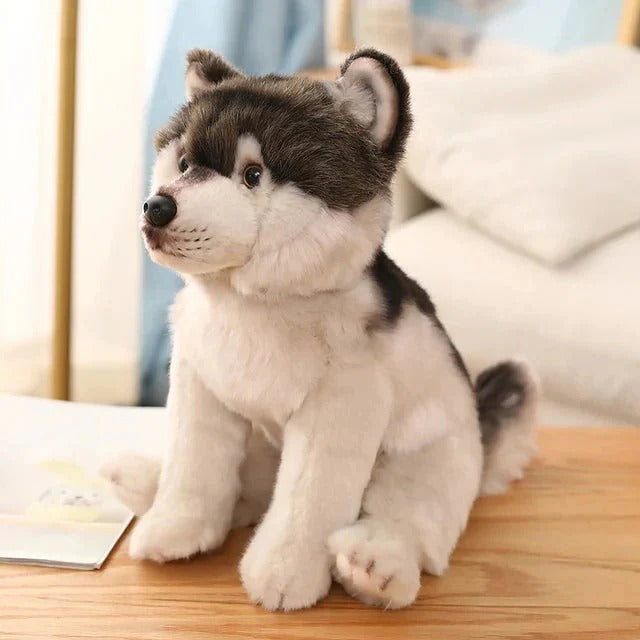 Portable Washable Plush Dog Stuffed Animal - Soft, Cuddly Companion for Pets & Kids