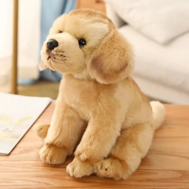 Portable Washable Plush Dog Stuffed Animal - Soft, Cuddly Companion for Pets & Kids