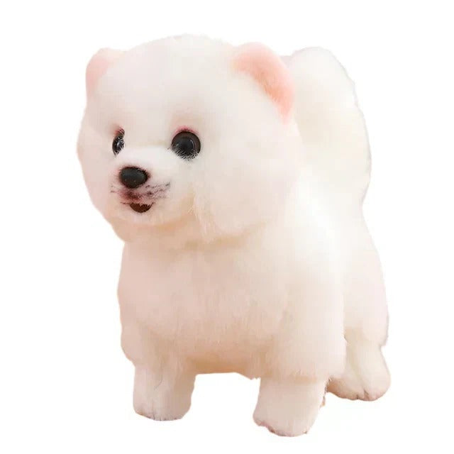 Portable Washable Plush Dog Stuffed Animal - Soft, Cuddly Companion for Pets & Kids