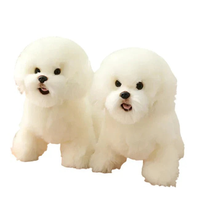Portable Washable Plush Dog Stuffed Animal - Soft, Cuddly Companion for Pets & Kids