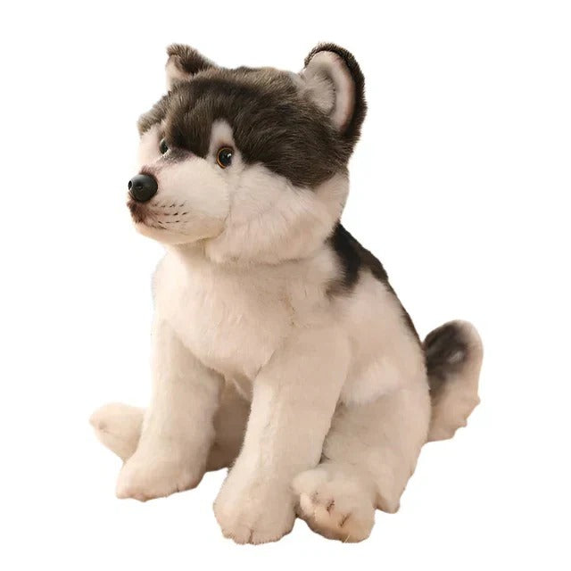 Portable Washable Plush Dog Stuffed Animal - Soft, Cuddly Companion for Pets & Kids