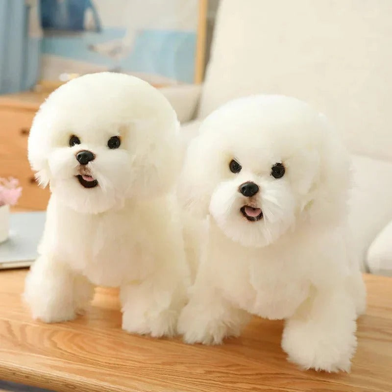 Portable Washable Plush Dog Stuffed Animal - Soft, Cuddly Companion for Pets & Kids
