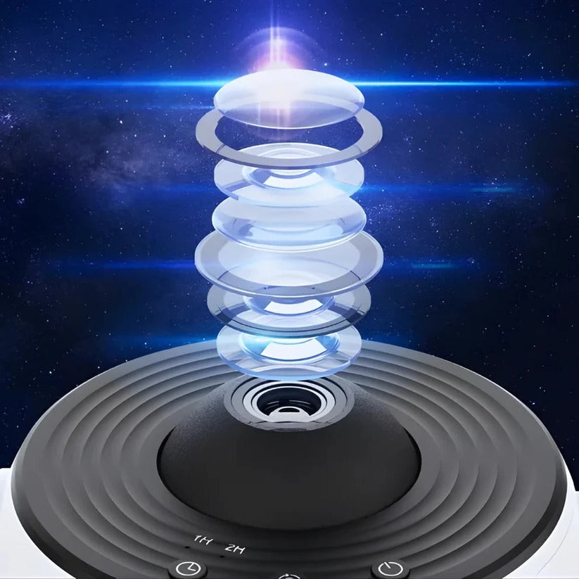 Galaxy Star Projector with Rotating Planetarium Display - Create a Stunning Night Sky Experience at Home