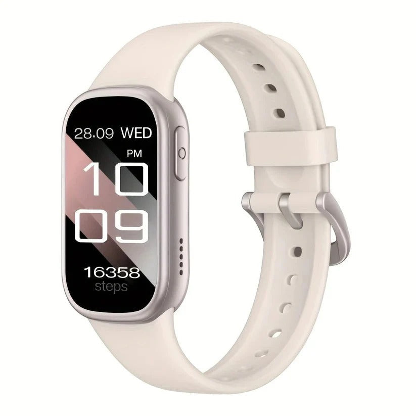 Waterproof Fitness Smartwatch with Magnetic Charging | Heart Rate Monitor, Activity Tracker & Sleep Analysis