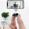 5G Mini Security Camera with Wi-Fi Connectivity - HD Video, Night Vision, Motion Detection