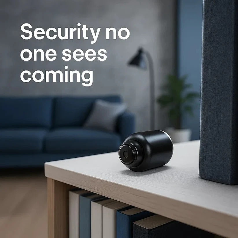 5G Mini Security Camera with Wi-Fi Connectivity - HD Video, Night Vision, Motion Detection