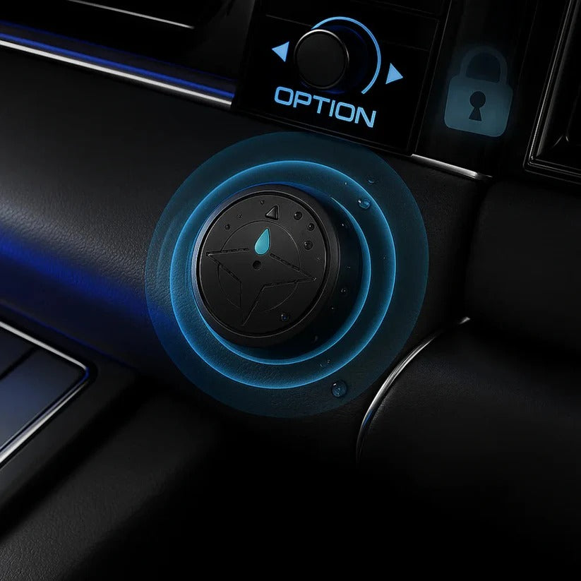 Magnetic GPS Tracker with Vehicle Mounting System - Real-Time Tracking, Waterproof, and Easy Installation