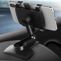 Universal Adjustable Car Phone Holder with Secure Grip Mount - Perfect for All Smartphones