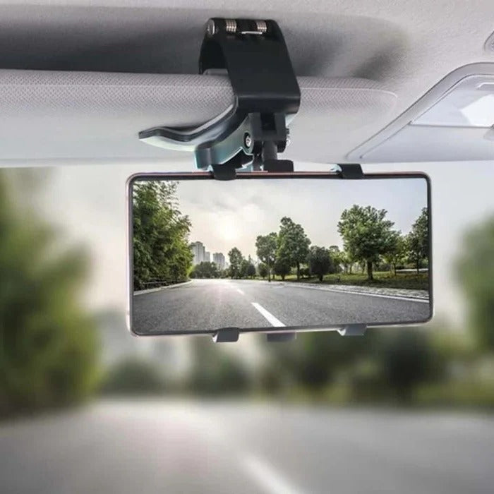 Universal Adjustable Car Phone Holder with Secure Grip Mount - Perfect for All Smartphones