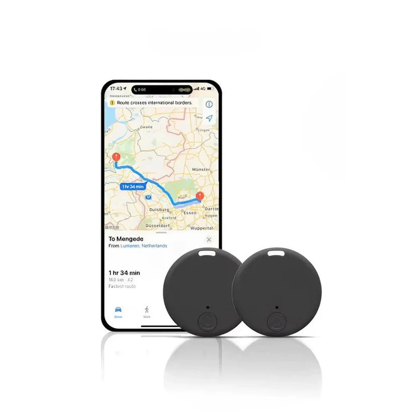 Smart Portable Key & Bag Tracker with Bluetooth App Connectivity - Real-Time Location Tracking