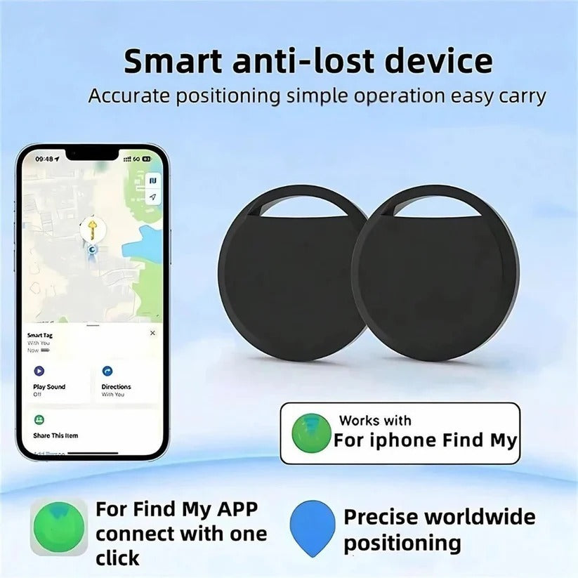 Smart Portable Key & Bag Tracker with Bluetooth App Connectivity - Real-Time Location Tracking