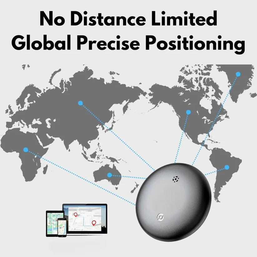 Smart Portable Key & Bag Tracker with Bluetooth App Connectivity - Real-Time Location Tracking