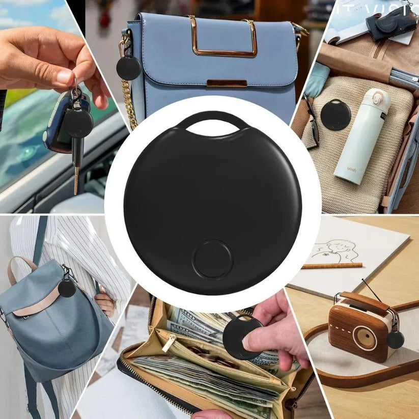 Smart Portable Key & Bag Tracker with Bluetooth App Connectivity - Real-Time Location Tracking