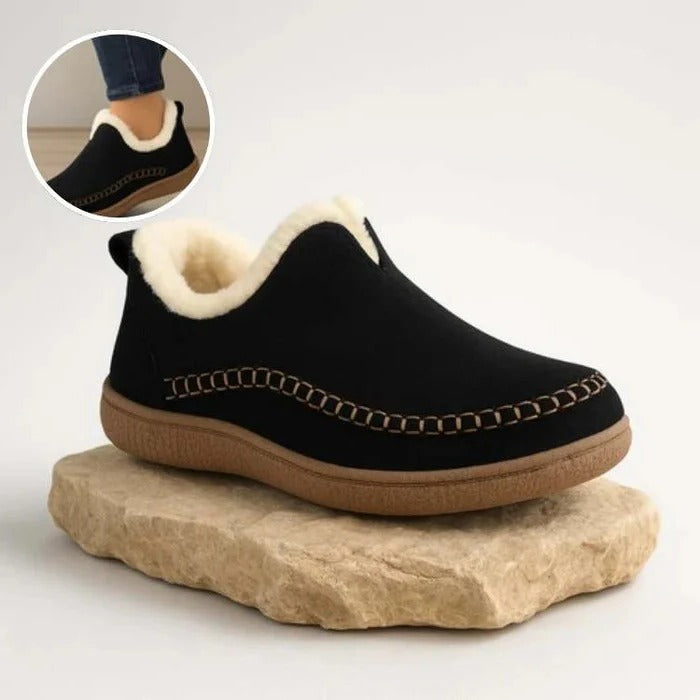Orthopedic Fleece-Lined Shoes for Ultimate Comfort | Cushioned Support Footwear for All-Day Relief