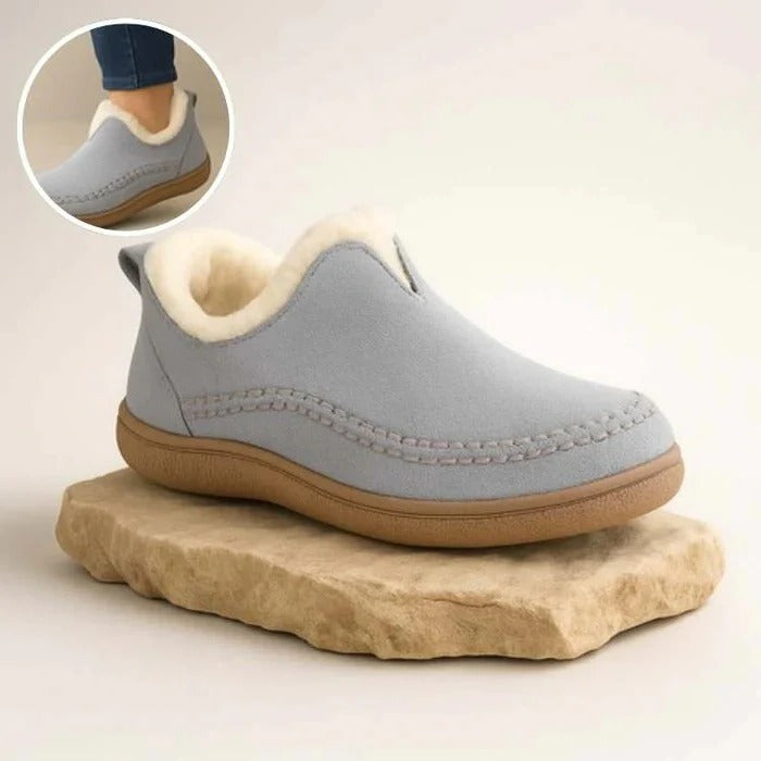 Orthopedic Fleece-Lined Shoes for Ultimate Comfort | Cushioned Support Footwear for All-Day Relief