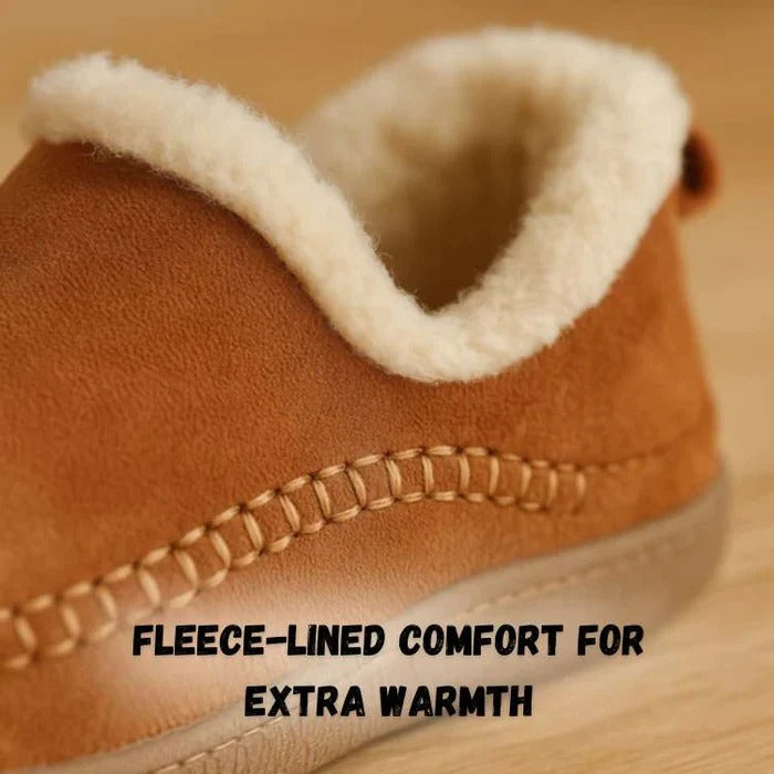 Orthopedic Fleece-Lined Shoes for Ultimate Comfort | Cushioned Support Footwear for All-Day Relief