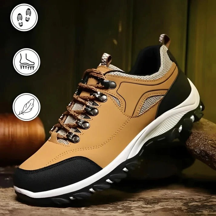 Men's & Women's Orthopedic Hiking Shoes - Durable Trail Grip Soles for Ultimate Comfort & Support