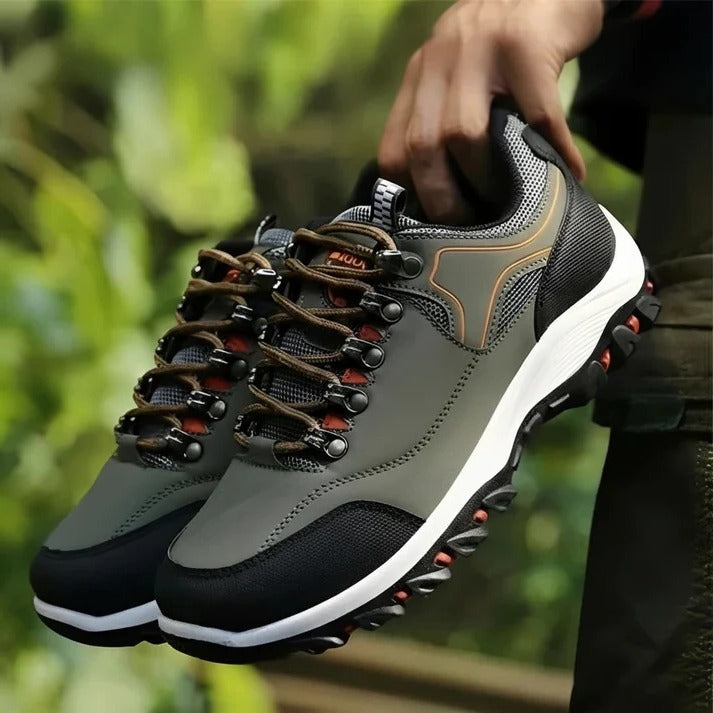Men's & Women's Orthopedic Hiking Shoes - Durable Trail Grip Soles for Ultimate Comfort & Support