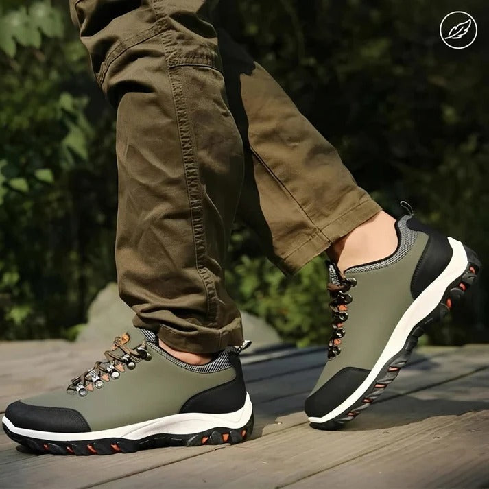 Men's & Women's Orthopedic Hiking Shoes - Durable Trail Grip Soles for Ultimate Comfort & Support