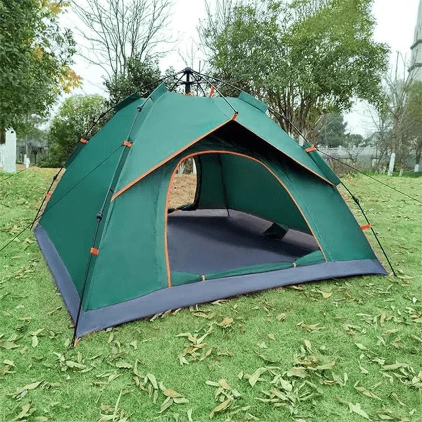Instant Pop-Up Tent with Integrated Frame - Easy Setup, Durable & Waterproof Outdoor Shelter