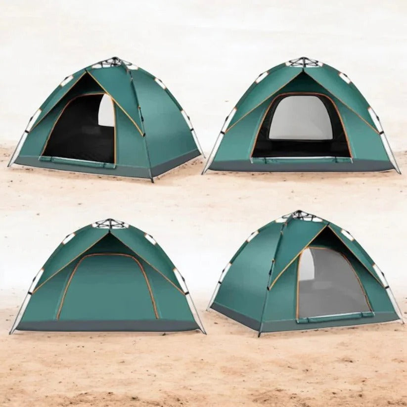Instant Pop-Up Tent with Integrated Frame - Easy Setup, Durable & Waterproof Outdoor Shelter