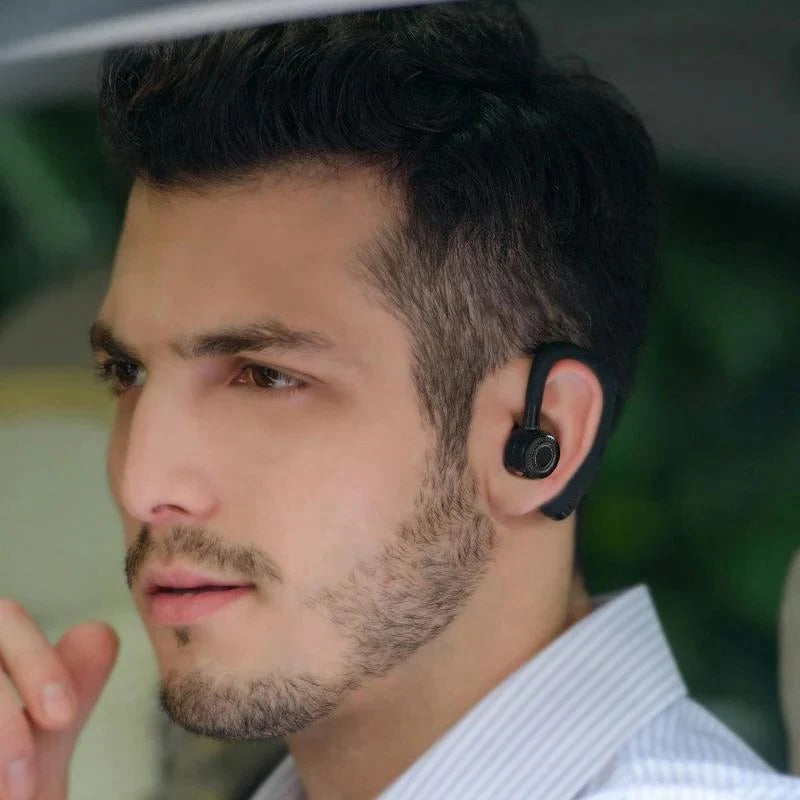 Wireless Bluetooth Headset with Dual Device Pairing - Noise Cancelling, Long Battery Life, Comfortable Fit