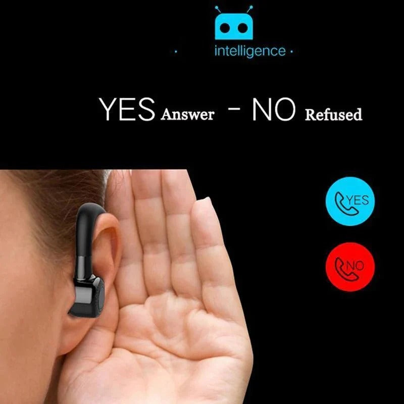 Wireless Bluetooth Headset with Dual Device Pairing - Noise Cancelling, Long Battery Life, Comfortable Fit