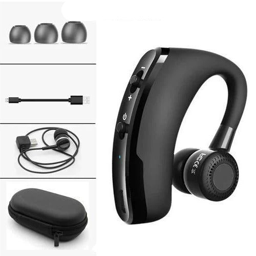 Wireless Bluetooth Headset with Dual Device Pairing - Noise Cancelling, Long Battery Life, Comfortable Fit