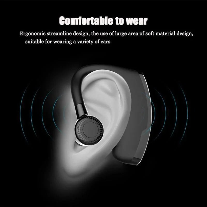 Wireless Bluetooth Headset with Dual Device Pairing - Noise Cancelling, Long Battery Life, Comfortable Fit
