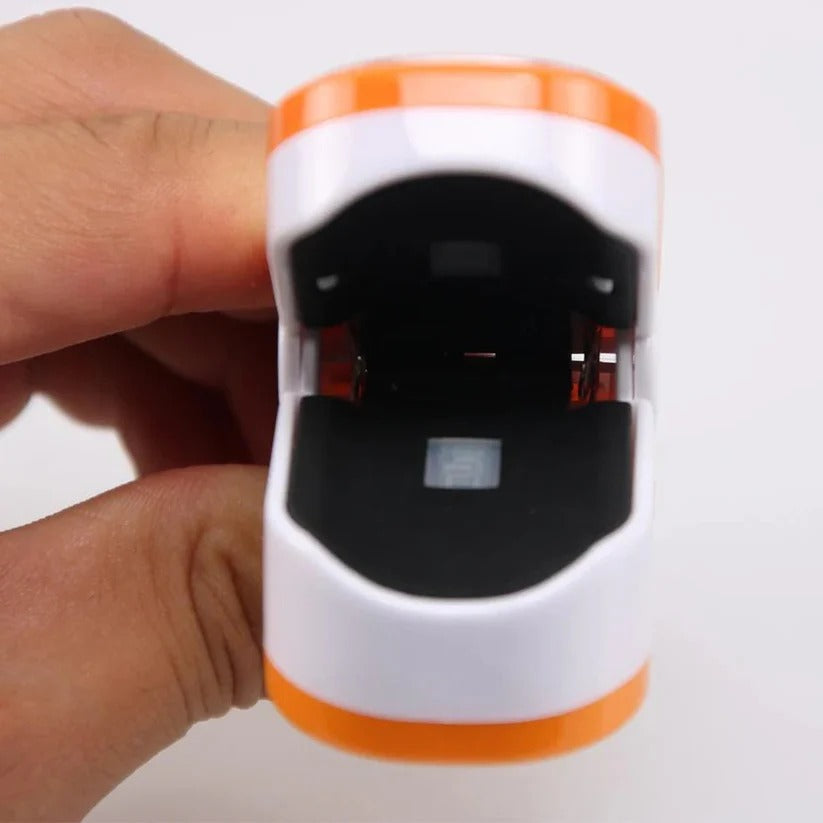 Digital Fingertip Pulse Oximeter with Bright LED Display - Accurate Blood Oxygen Saturation & Heart Rate Monitor