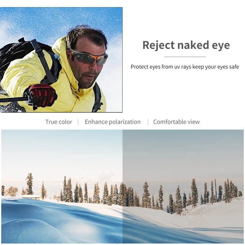 POV Video Recording Sunglasses with Built-In HD Camera - Hands-Free Action & Adventure Capture